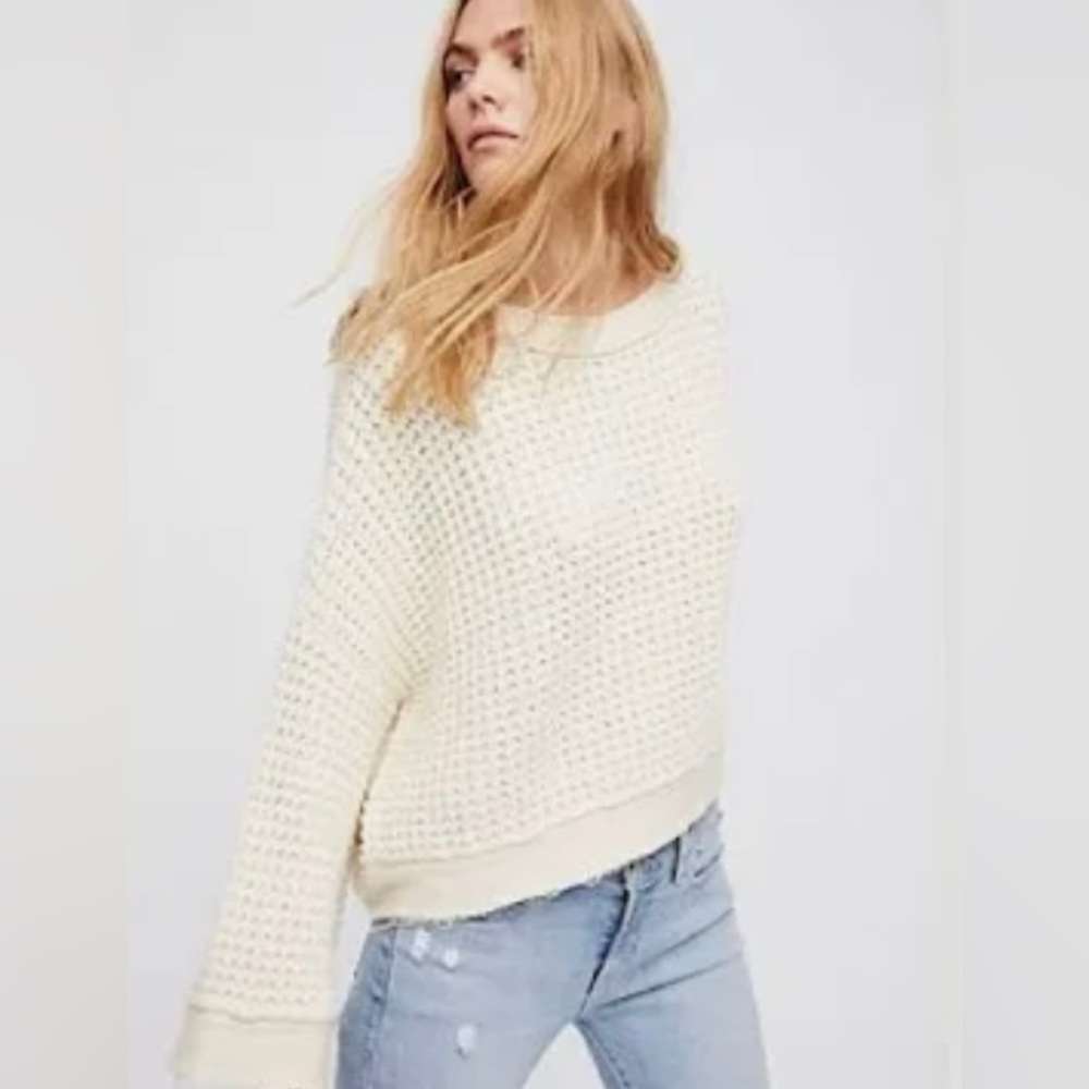 Free People XS Maybe Baby Sweater